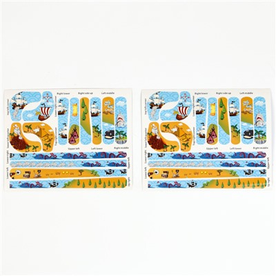 Игровой набор лабиринт «Сказочный остров», маркерная доска, 2×36×27.5 см