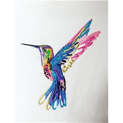 Футболка из тонкого эластичного футера со шнуром внизу