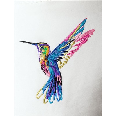 Футболка из тонкого эластичного футера со шнуром внизу