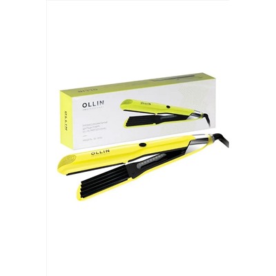 Ollin Профессиональные щипцы-гофре OL-9190, крупный шаг, 40W KRISTALLER, 1110357
