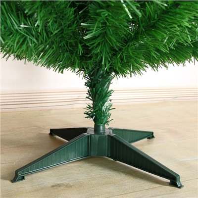 Ёлка светодиодная «Пучок перелив» 120 см, диаметр нижнего яруса 64 см, 125 ПВХ веток, 8 режимов, свечение белое/тёплое белое