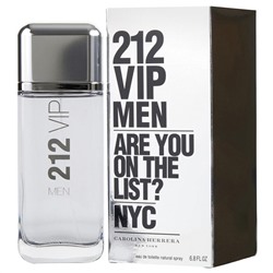 Туалетная вода Carolina Herrera 212 Vip Men 200 мл мужская