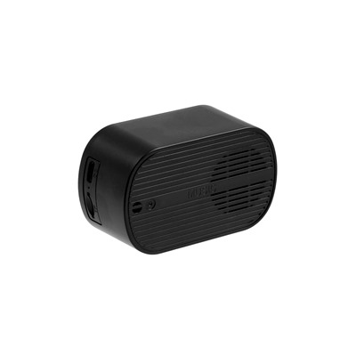 Часы-будильник электронные, колонка, USB, Bluetooth, карта памяти, чёрный