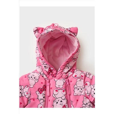 Комбинезон детский текстильный с полиуретановым покрытием для девочек PLAYTODAY, 1226858