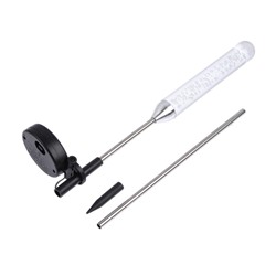 Садовый светильник «Пузырьки», уличный, на солнечной батарее, 70 см, 1 LED, свечение мульти