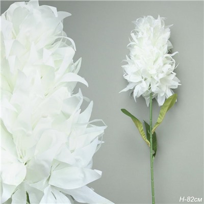 Цветок искусственный БЕЛЫЙ 82 см / ZHQ-24 /уп 200/