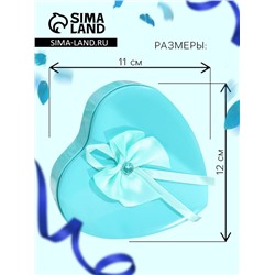 Мыльные розы и медвежонок, набор синий