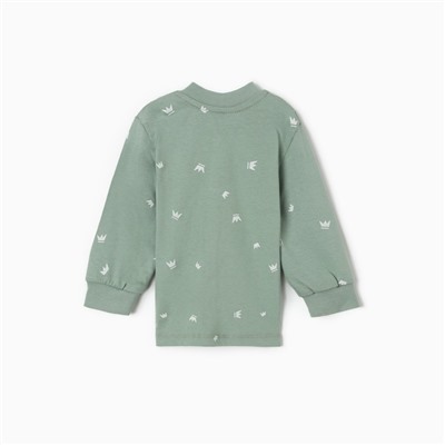 Кофточка детская MINAKU, рост 68-74 см, оливковая