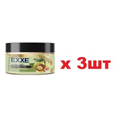 EXXE Скраб для тела Солевой 250мл BODY SCULPTOR Масло ши,оливы и миндаля 3шт