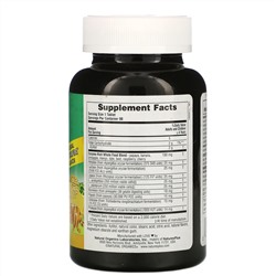 Nature's Plus, Source of Life, Animal Parade, Tummy Zyme с активными ферментами, цельными продуктами и пробиотиками, натуральный вкус тропических фруктов, 90 таблеток в форме животных