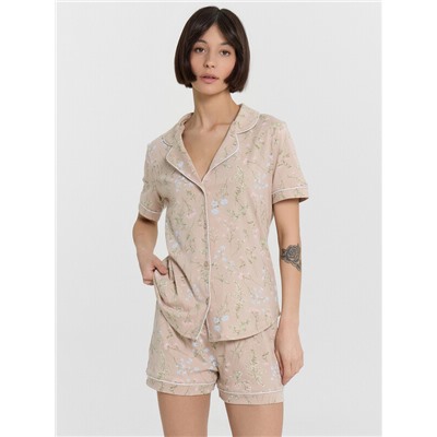 КОМПЛЕКТ ЖЕНСКИЙ (ЖАКЕТ, ШОРТЫ) 592478