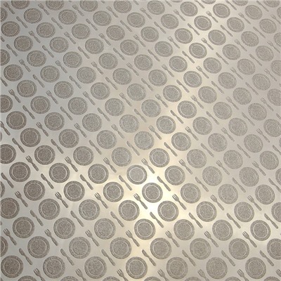 Поднос RESTOLA, пластик, прямоугольный, 52.5×32.5 см, коричневый