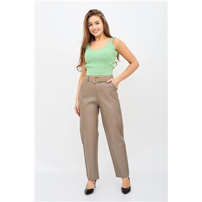 Джоггеры женские из экокожи К Арт. 9171