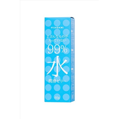 Смазка на водной основе Sagami Water 99% - 60 гр.