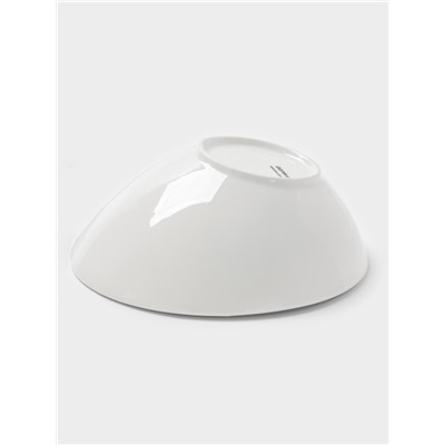 Салатник Доляна White Label, 600 мл, фарфор, белый