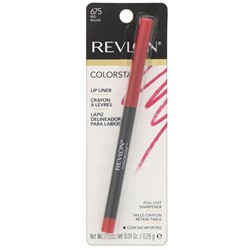 Revlon, Colorstay, контурный карандаш для губ, оттенок 675 красный, 0,28 г (0,01 унции)