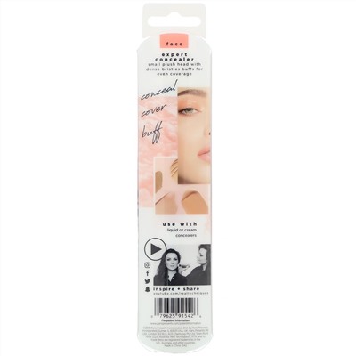 Real Techniques, Expert Concealer Brush, 1 Brush