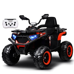 Электромобиль детский "Квадроцикл" (цвет черно-красный)