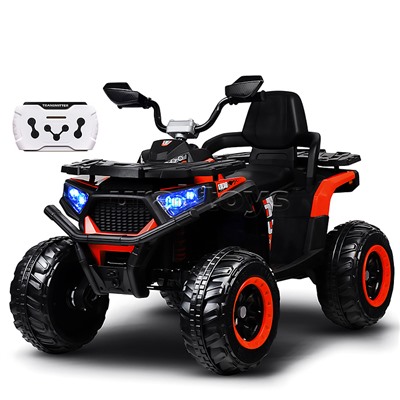 Электромобиль детский "Квадроцикл" (цвет черно-красный)
