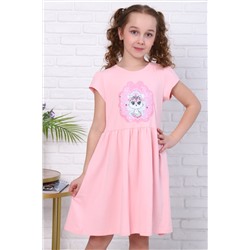 Платье Волшебная кошка короткий рукав