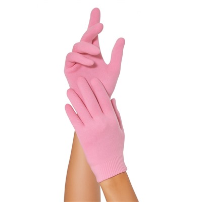 Набор увлажняющий, перчатки, носочки, один размер, розовый