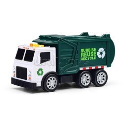 Машина "Мусоровоз" 1632 (свет, звук) в коробке