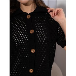 Кардиган поло на пуговицах