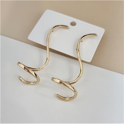 Серьги женские бижутерия на уши, коллекция LALIQ, арт. 003.301