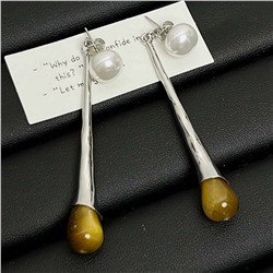 Серьги длинные на гвоздиках арт. 13 3860 (id 277286)