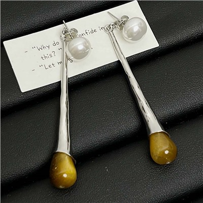 Серьги длинные на гвоздиках арт. 13 3860 (id 277286)