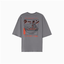 Футболка мужская MIST Ramen, серый, р. 50