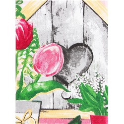 Набор кухонных полотенец Доляна «Самой заботливой», 35×60 см-2 шт., 100% хл