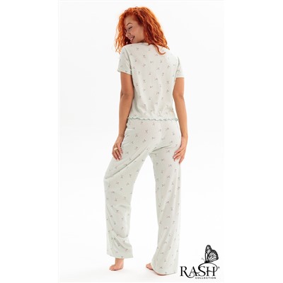 Пижама "Зефир" зеленая