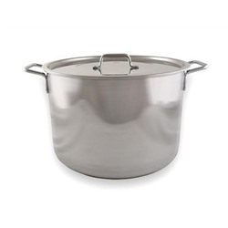 Котел 30л (d40см, h28см) ОБЩЕПИТ металл. кр. (толщина стенок 0,8мм) ТРС КТ-ОБ-30 К