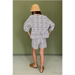 Костюм женский  SET070/07/Белый, розовый