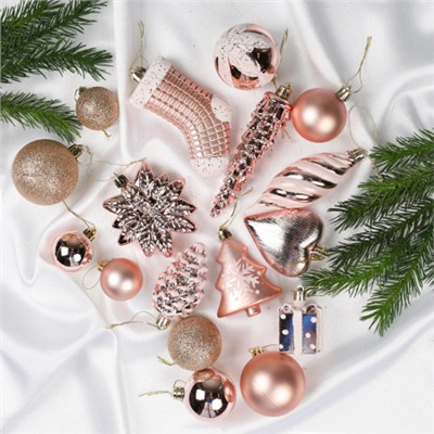 Елочное украшение Ассорти 72 штуки / HX-28 /уп 16/