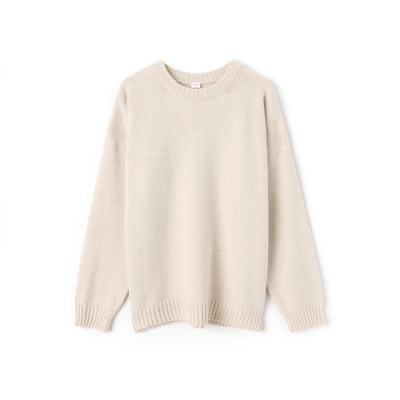 Джемпер женский MINAKU: Knitwear collection, бежевый, размер 50-52