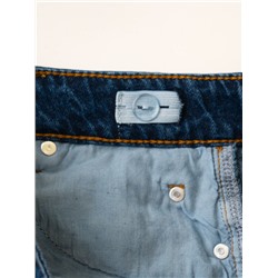 Брюки текстильные джинсовые для девочек