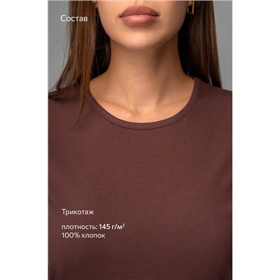 Однотонное женское платье-футболка Happyfox