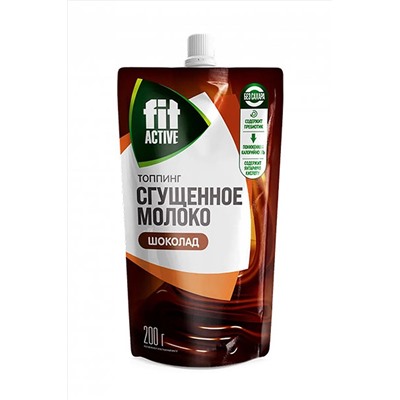 Топпинг "Сгущенное молоко" шоколад дой-пак 200г ЭКОПРОДУКТЫ, 1182249