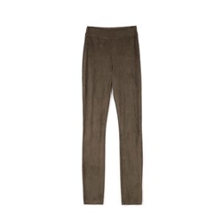 Трикотажные CONTE VELVET Ультрамягкие леггинсы женские из искусственной замши