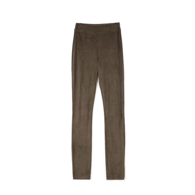 Трикотажные CONTE VELVET Ультрамягкие леггинсы женские из искусственной замши