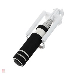 Палка для селфи, 14-60см, металл, пластик, черный