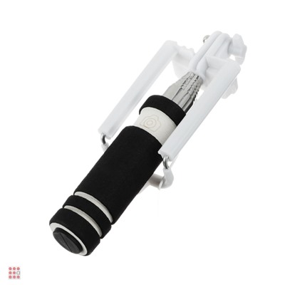 Палка для селфи, 14-60см, металл, пластик, черный