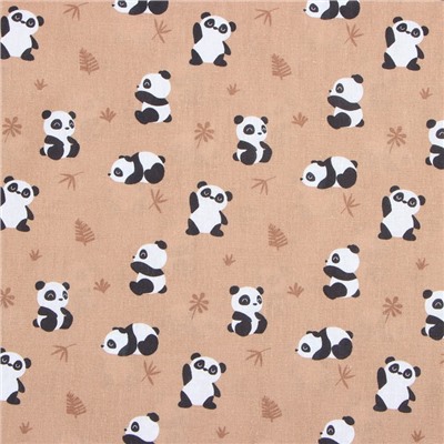 Постельное бельё 1.5-спальное «Этель» Lazy panda, бязь