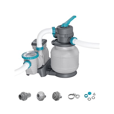 Фильтр-насос Bestway 58497, 220-240V, 6056 л/ч, для бассейна, песочный