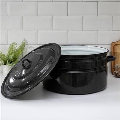 УЦЕНКА Бак, 20 л, без крышки, коричневый рябчик