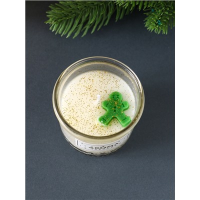 Новогодний набор ароматический: свеча, диффузор и палочки «Прикосновение зимы»