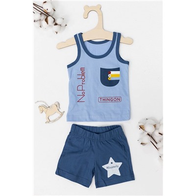 Костюм майка и шорты М42109Пб