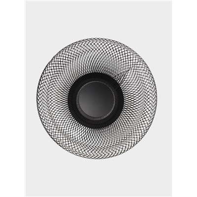 Фруктовница Доляна Grid, 25×25×10 см, чёрная